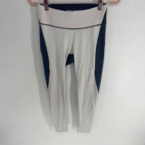 Outdoor Voices Women's Full Length Colorblock Warm Up Activewear Leggings Size S